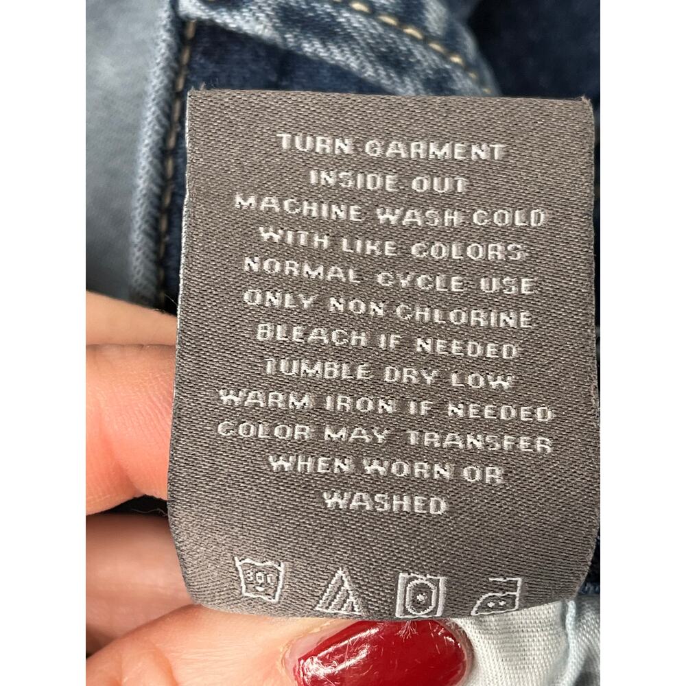 Torrid Three Button Super Soft Denim Jeggings, Si… - image 5